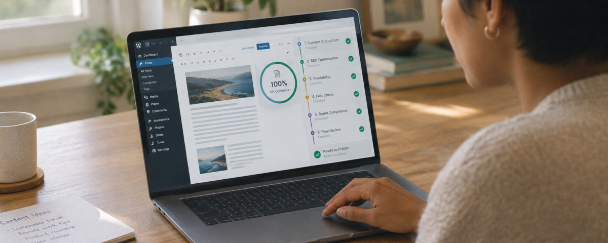 Earn Trust in AI Publishing with Multi-Step Quality Assurance in WordPress